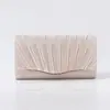 Bolso de Mano Popular para Banquetes, Bolso de Noche Plegado Elegante de Nuevo Estilo, Bolso de Fiesta, Bolso para Vestido Cheongsam, Versátil
