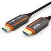 Cable HDMI Shanlian Biyazi 2.1 Interfaz Verde Fibra Óptica Proyección de Pantalla Accesorios para Computadora Monitor Transmisión de Alta Velocidad 8K