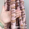 Imitación conejo rex leopardo lana ropa bolsa zapatos boca encaje decoración diy accesorios lana artificial fábrica mayorista