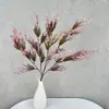 Ramo de flores artificiales, decoración de flores secas, decoración para sala de estar del hogar, accesorios para fotografía de bodas, ramo de lirios del valle, flores hechas a mano