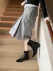 Primeiro Encontro Botas Curtas Femininas Outono/Inverno Ji Solado Macio Bico Fino Salto Bloco Botas Emagrecedoras Botas Martin Moda Versátil Botas de Moda