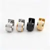 Moda Estilo Coreano Fosco de Larga Faixa Personalizado Estilo Namorado Ear Cuffs Aliexpress Amazon Transfronteiriço Europeu e Americano Brincos Hip-Hop