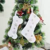 Calcetines de Navidad de Amazon productos nuevos, artículos de decoración navideña, calcetines pequeños, colgantes de Navidad, bolsas de regalo para calcetines de Navidad al por mayor