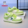 Zapatos para Niños Babudou 2024 Primavera y Otoño Nuevos de Piel Impermeables Zapatos Deportivos para Niños Zapatillas de Caña Baja para Niños Medianos y Grandes Modernos