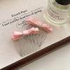 Peineta de Flequillo de Princesa Accesorios para el Cabello Invertido Lazo Peineta para el Cabello Artefacto para el Cabello Roto Horquilla Tocado Horquilla Peineta Horquilla para el Cabello