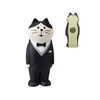 Ímã de Geladeira Gato Fofo Estilo Japonês Ins Alto Valor Magnético 3D Pão Assando Bolo Decoração de Cozinha Metabo