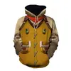 2025 Nuevo Monster Hunter Wilderness Cat Felynes Cosplay Amarillo Ropa Casual Suéter
