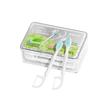 Nuevo cepillo de dientes desechable con cuentas de estallido, doble hilo dental, cuentas de estallido, doble fresco, portátil, multifuncional, mini cepillo de dientes, venta al por mayor