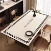Manteles con un Toque de Lujo Ligero y de Gama Alta, Manteles para Mesa de Café Estilo Moderno Francés, Resistentes al Desgaste, Impermeables, a Prueba de Aceite, Lavables, Resistentes a Manchas, Manteles Aislantes del Calor