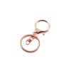 Broche de Dragón Redondo Broche de Langosta Juego de Tres Piezas Cadena de Cuatro Secciones Ferretería DIY Figura Metálica Cadena de Ocho Llavero Colgante de Muñeca Accesorios