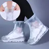 Botas de Lluvia para Hombres y Mujeres, Cubrezapatos Impermeables, Antideslizantes, Resistentes al Desgaste, Cubrezapatos de Lluvia Protectores Engrosados, Cubrezapatos de Lluvia para Exteriores a Prueba de Lluvia y Anti-Suciedad para Días Lluviosos
