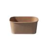 Manyi desechable 1000ml caja de papel kraft caja de picnic camping exterior salida de primavera caja de almuerzo caja de almuerzo engrosada