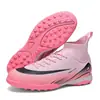 Zapatos de Fútbol Transfronterizos Dropshipping, Zapatos de Clavos Largos Ag Multiclavos, Deporte para Adultos Competición al Aire Libre Entrenamiento Zapatos de Fútbol para Niños, C. Ronaldo