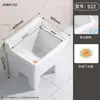 Fregadero de Cerámica para Trapeador con Diseño Elevado y Profundizado, Adecuado para Uso en Balcón, Cubeta para Trapear de Patas Altas para Uso Doméstico, Cubeta para Lavar Trapeadores de Balcón