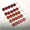 Suministro Directo de Fábrica de Granate Rojo Natural Granate Rosa Claro Piedras para Joyería Facetadas de 0.9 mm a 5 mm