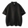2562805 Manga Curta Verão 2026 Novo Estilo Masculino Jovem Tendência Casual Versátil Diário Simples Solto Estilo Japonês