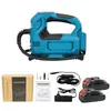 Bomba de Ar para Carro, Bomba de Ar Sem Fio com Bateria de Lítio Conveniente para Pneus de Carro e Bicicleta, Bomba de Ar Multifuncional Conveniente