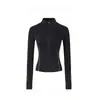 Pré-venda Xichen 26 Outono/Inverno Esportes Tênis Manga Longa Slim Fit Respirável Secagem Rápida Zíper Jaqueta Fitness
