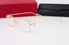Nuevas Monturas de Gafas Sin Marco Kajia para Hombre, Monturas de Gafas para Miopía, Monturas de Gafas de Titanio Puro de Marco Completo Ultraligeras para Mujer, Monturas de Media Montura para Negocios