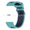 Adequado para Jiaming Vivoactive 4 Pulseira de Silicone 22mm Pulseira de Pulso de Reposição de Silicone de Duas Cores Pulseira Jiaming