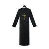 Disfraz de Sacerdote Misionero Adulto Masculino para Halloween Túnica de la Virgen María Disfraz de Sacerdote Monja