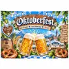 Telón de fondo nuevo y popular para Oktoberfest transfronterizo, diseño de jarra de cerveza impreso en alta definición, telón de fondo festivo para decoración de fiestas, tela colgante