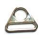 (Tienda insignia de la fábrica) Hebilla triangular de aleación de zinc con diámetro interior de 25, 30, 38 y 50 mm.