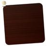 Aço inoxidável escurecido escovado vermelho bronze nano-escala velho brilhante aço inoxidável placa decorativa fosco cruz-grão vermelho cobre