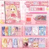 Livro de Adesivos Kaba Bear Princess para Vestir Crianças DIY Adesivos de Diamante Desenho Animado 3D Gema Adesivo Livro de Arte