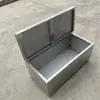 Asiento tipo caja de cámara de escape de mina de carbón con almacenamiento, silla de acero inoxidable con respaldo desmontable, asiento de cámara de escape