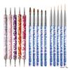 Conjunto de Pincéis para Ferramentas de Manicure, Caneta para Manicure, Caneta Portátil para Fototerapia, Pincel para Pintura com Cabo Longo, Caneta Japonesa para Puxar Linhas, Caneta para Pontilhar