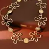 Cadena de Cintura Ajustable Metálica con Flor Hueca, Cinturón de Lujo Ligero de Gama Alta, Accesorio de Cintura Elegante y Versátil al por Mayor