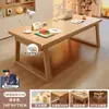 Mesa de Computador de Mesa para Casa, Mesa Dupla Moderna Simples para Quarto de Jogos, Mesa de Escritório Simples, Mesa Retangular para Estudo de Estudante