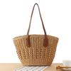 Bolsa Tote de Viagem de Verão Dropshipping Bolsa de Trabalho Francesa Grande Capacidade Bolsa Tecida Bolsa de Praia para Férias Bolsa Feminina