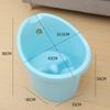 Cubo para Baño de Bebé 0-6 Años Cubo para Baño Infantil Cubo de Baño Cubo para Baño Sentado Bañera de Plástico Engrosada Bañera