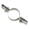 Conector de Tubo de Aço Galvanizado 25mm 6 Pontos Conexões Tubo Redondo Tubo de Ferro Tubo de Água Junta Tê Fixador de Guarda-corpo Componente de Fixação