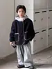 Ropa de Invierno para Niños Chaqueta Infantil de Lana de Cordero 2026 Ropa Infantil Invierno Mediana y Grande Niños Casual Niños Cálido Espesado Superior