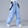 Novas Calças de Esqui Femininas de Placa Única 3L com Forro Térmico Impermeável e Resistente ao Desgaste, Calças de Esqui Masculinas Equipamento de Esqui de Inverno Atacado