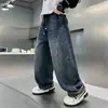 Ropa para Niños Niños Ropa de Otoño Pantalones 2026 Nuevo Estilo Primavera y Otoño Niños Medianos y Grandes Pantalones Frescos de Mezclilla Otoño Niños Pantalones Largos