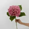 Flores Artificiales con Textura Realista, Hortensia, Hortensia Hawaiana, Decoración de Boda, Arte Floral, Decoraciones de Hotel, Flores Falsas