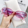 Nuevas Gafas de Sol Cat-eye Europeas y Americanas, Gafas de Sol Lisas Personalizadas de Moda para Fotografía Callejera para Hombres y Mujeres, Gafas de Sol al por Mayor