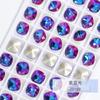 Manicure Quadrado Grosso Diamante Alta Qualidade Manicure Diamante Swarovski Mesmo Estilo Quadrado Diamante Manicure Joia Cristal de Vidro Diamante