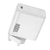 Cargador Rápido de Nitruro de Galio Pd100W Cargador Pd Enchufe Plegable Estándar de EE. UU. 2A2C Cargador de Portátil Multipuerto Transfronterizo