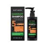 EAST MOON shampoo desengordurante de carvão ativado para homens, carvão, caspa, fofo, refrescante, não oleoso, cuidado com o cabelo
