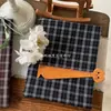 Tela de Cuadros Teñida en Hilo de Algodón, Tela Teñida en Hilo Estilo Retro Ns, Ropa de Algodón Estilo Coreano para Mujer, Ropa Infantil, Bolsas Familiares