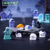 Comercio Exterior Transfronterizo Micro-Paisaje Creativo Esqueleto de Halloween Decoraciones Festivas Accesorios de Decoración DIY Mini Adornos