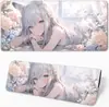 Mousepad de anime exclusivo transfronteiriço, tapete espesso para mesa de computador, tapete antiderrapante para teclado para escritórios de meninas, personalizável com seu próprio design