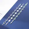 Fabricante de Joyería de Moda al por Mayor Pulsera de Nueva Moda con Chapado en Oro de 18K y Diamante Microincrustado de Color Azucarero