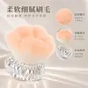 Cepillo Removedor de Polvo para Uñas Lámpara de Cristal, Base con Purpurina, Cepillo de Cabeza de Hongo, Cepillo para Polvo, Brocha Grande Multifuncional para Polvos, Brocha de Maquillaje