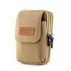 Bolsa de cintura de lona masculina de 6,5 polegadas para uso de meia-idade e idosos, bolsa de cinto para celular, construção resistente ao desgaste, bolsa de cintura para canteiro de obras, bolsa de cintura para celular, estoque, atacado